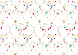 ジュエリー柄A4ペーパー