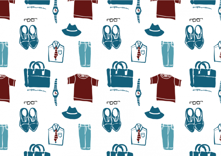 父の日柄包装紙